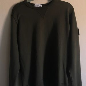 Stone Island Olive Crewneck